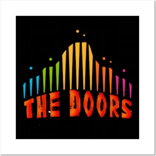 the doors art retro Posters and Art